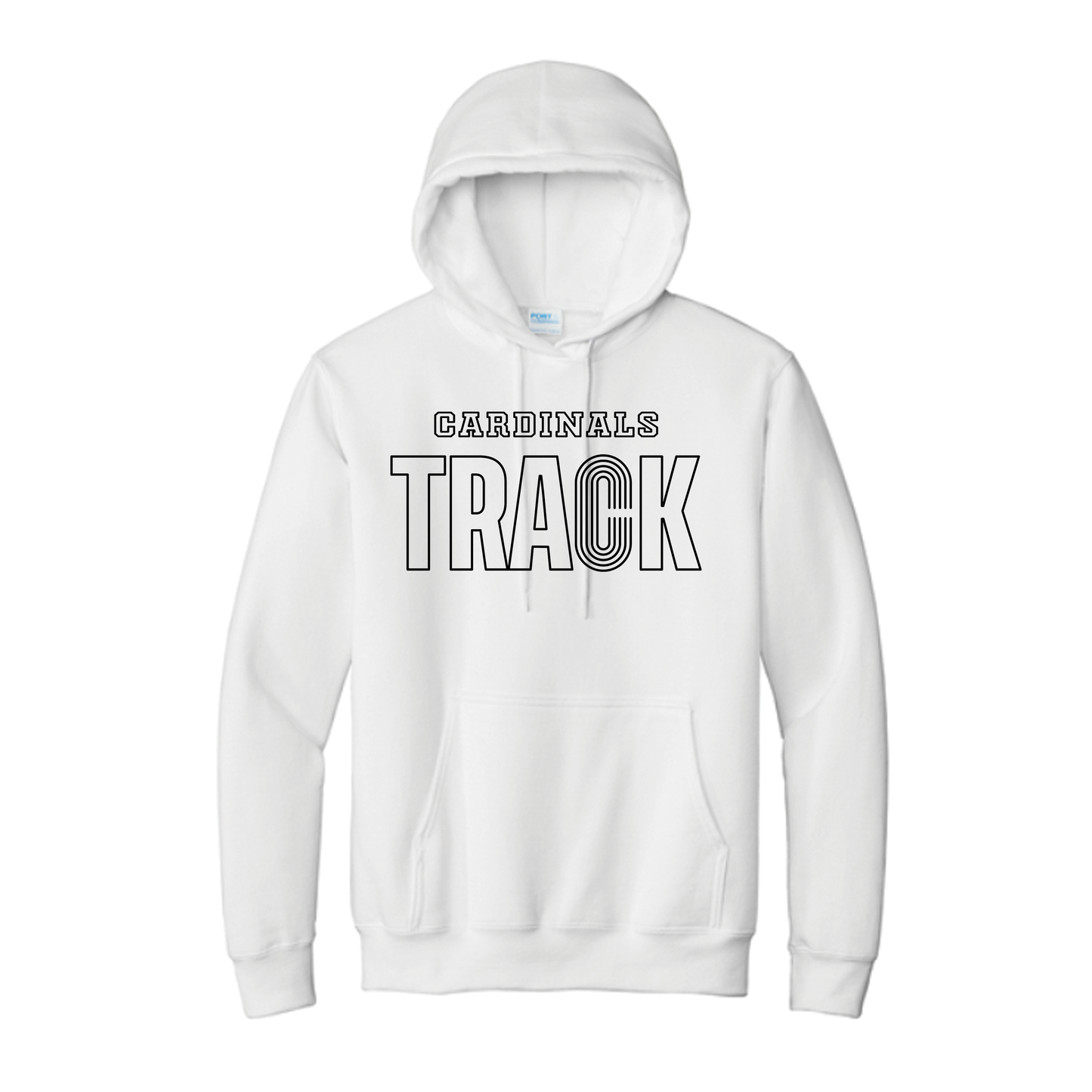 Cardinals Track Fleece Hoodie