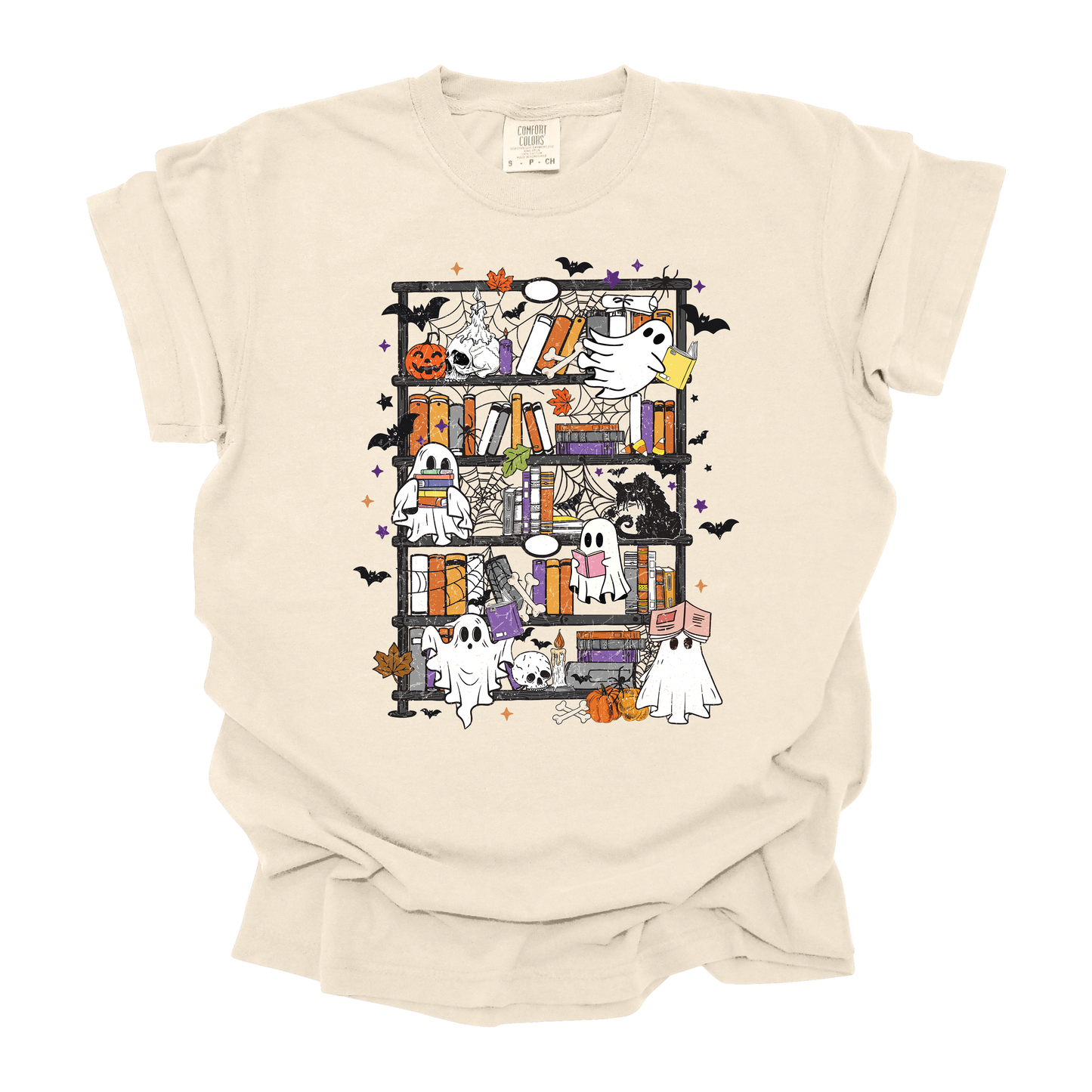 Haunted Book Shelf Shirt