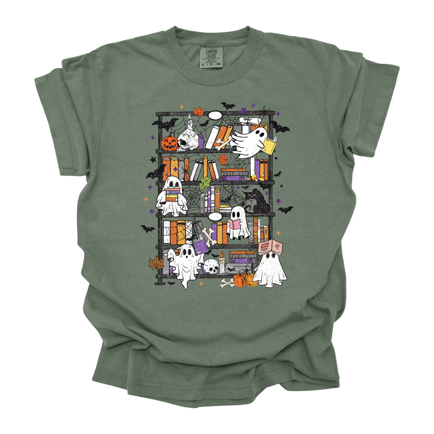 Haunted Book Shelf Shirt