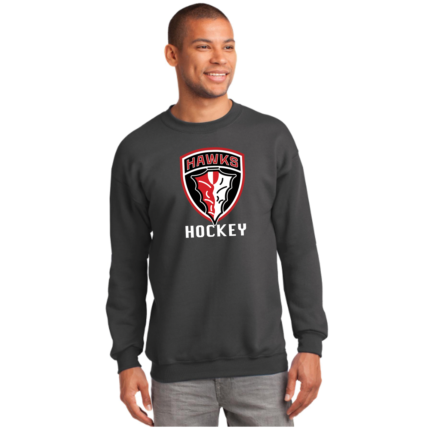 Adult BHA Port & Company Crew Sweatshirt