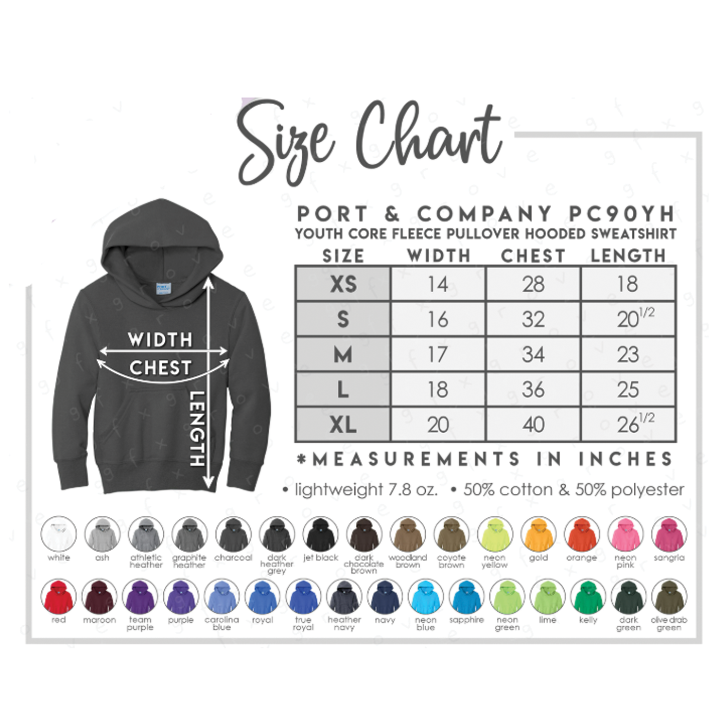 Adult BHA Port & Company Hoodie