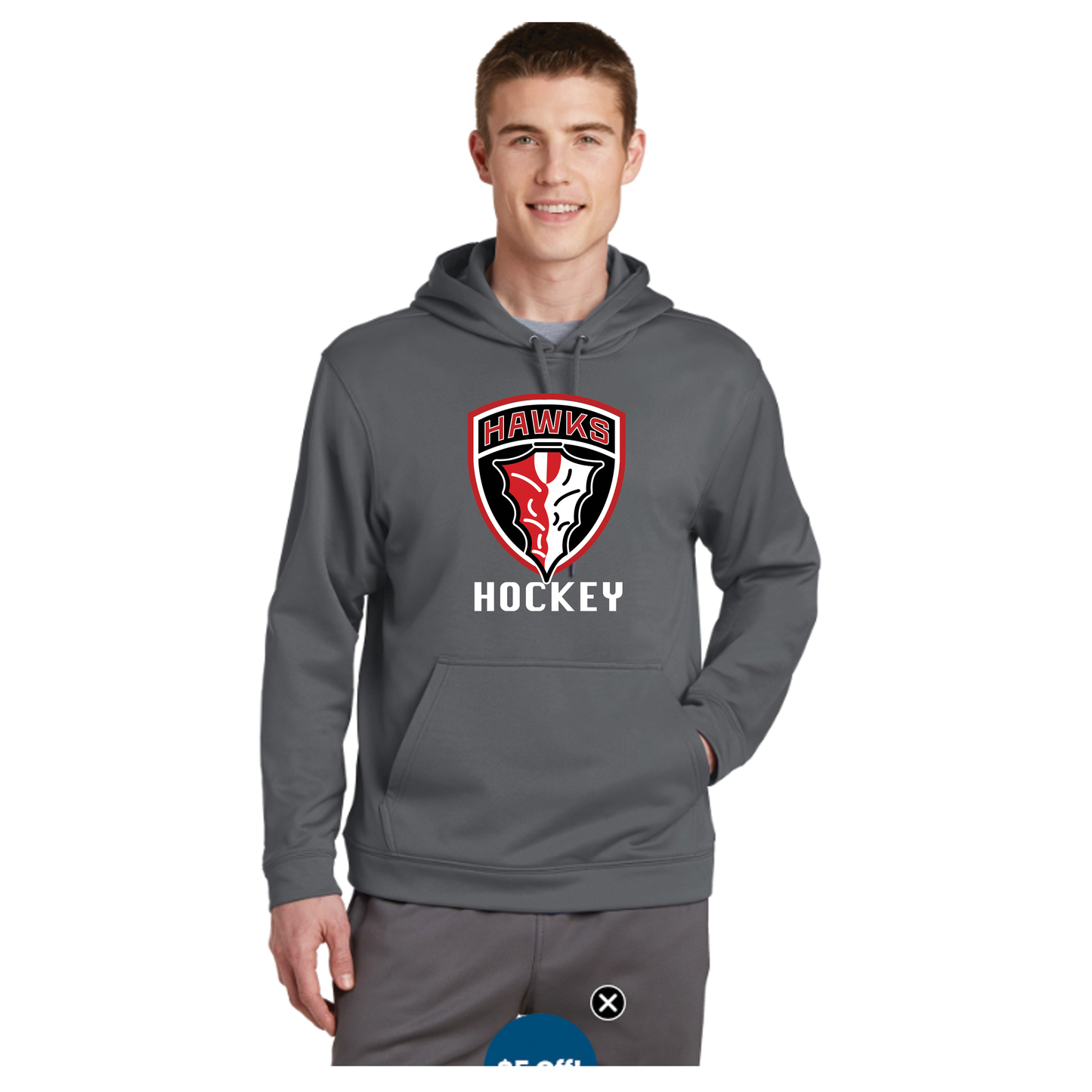 Adult BHA Sport Tek Sport-Wick Hoodie