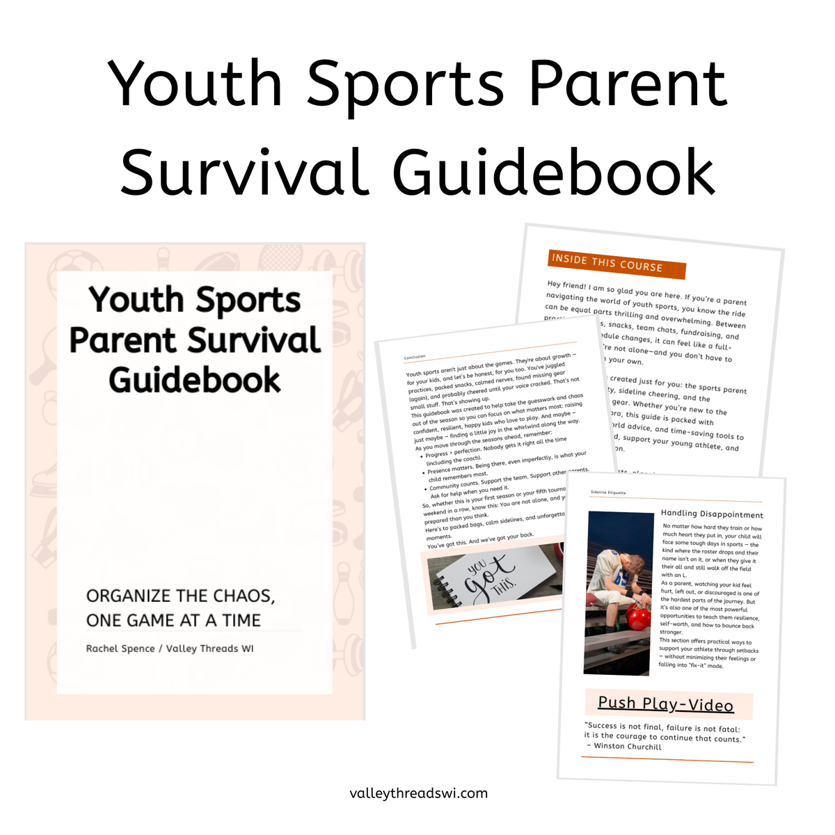 Youth Sports Parents Survival Guidebook