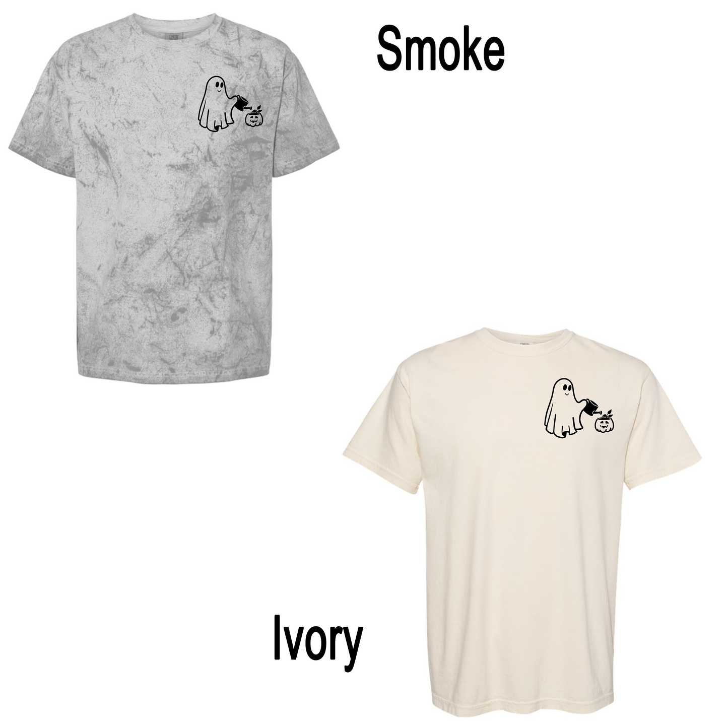 Ghost Watering Pumpkin Shirt
