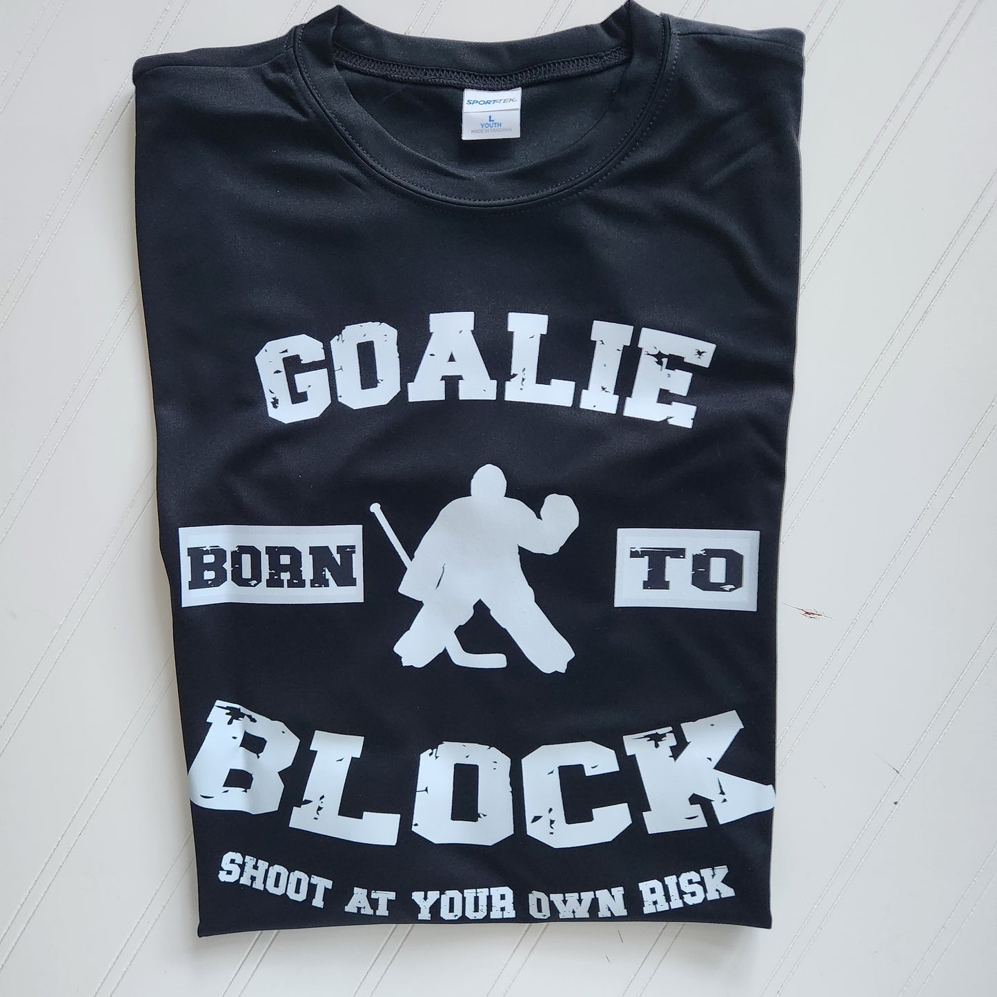 Goalie Born to Block-Youth