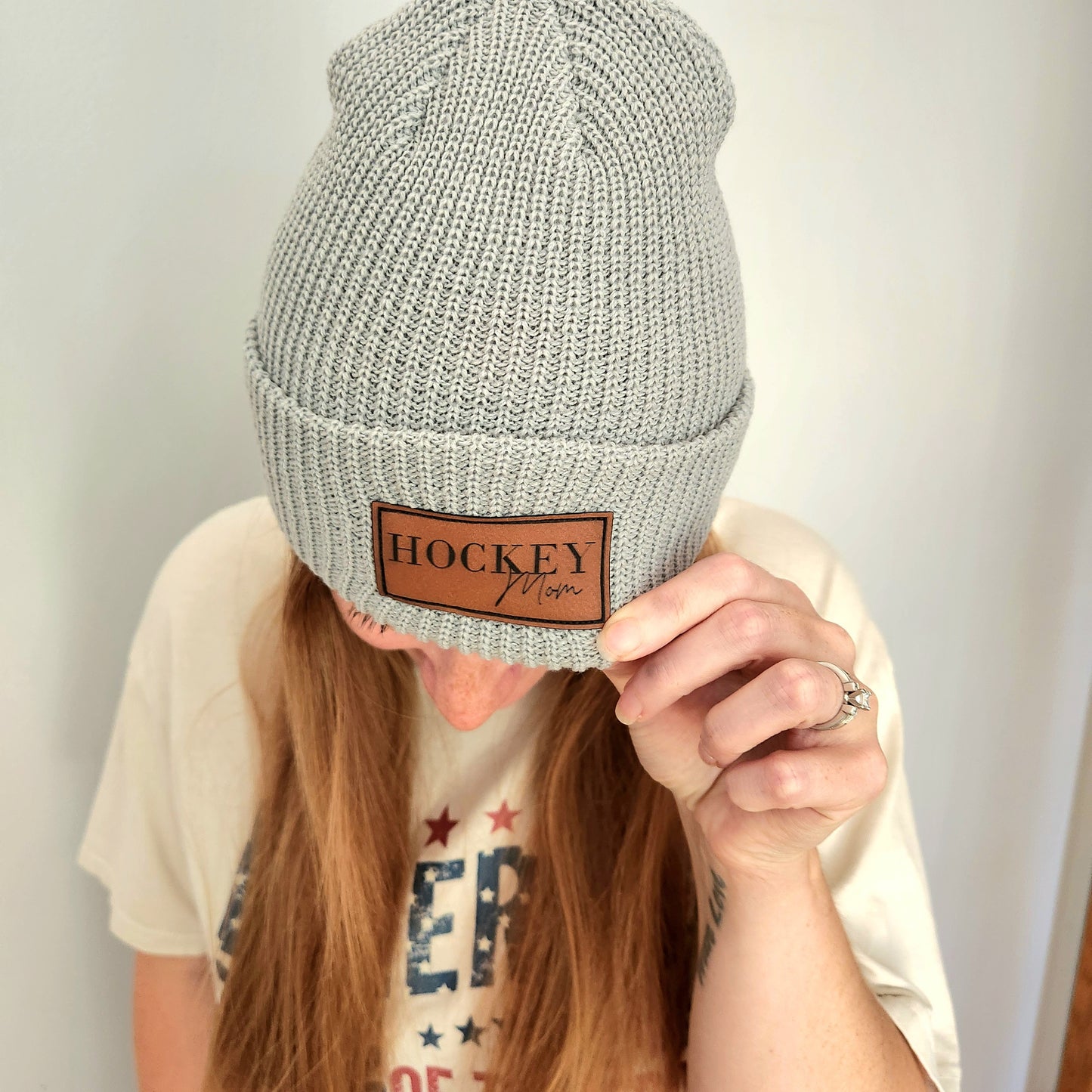 Hockey Mom Knit Hat