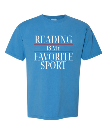Reading is my favorite sport t-shirt