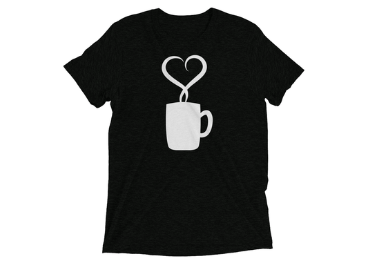Coffee Cup Shirt (Black)-Ready to Ship