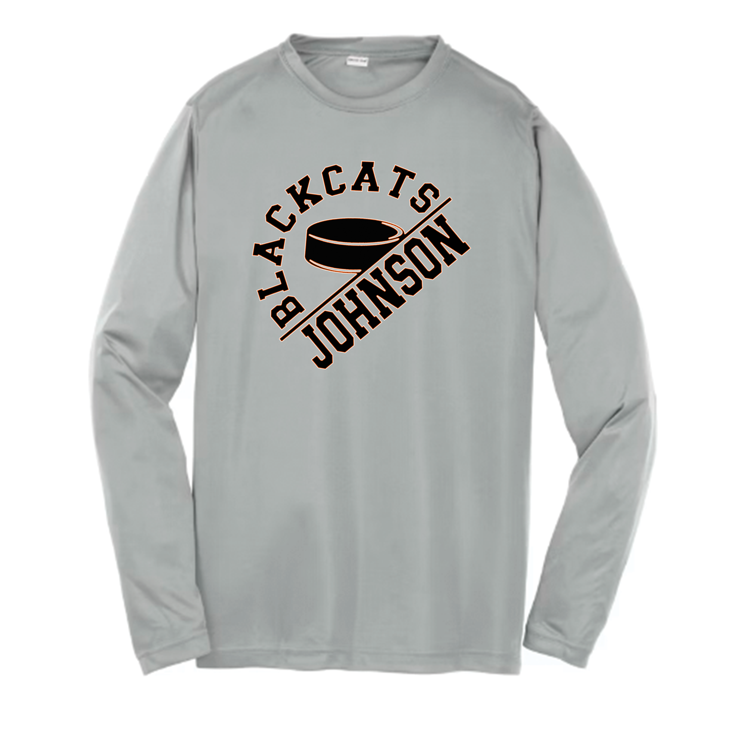 Angled Blackcats Dry-Fit Long Sleeved Shirt -Youth