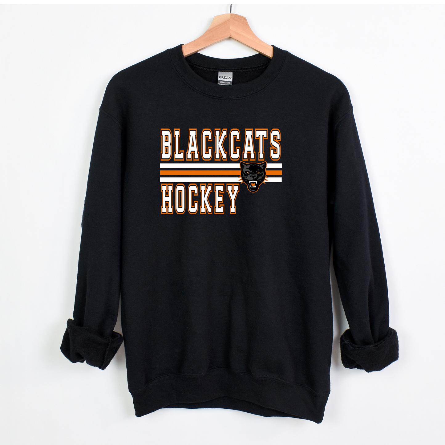 Blackcats Hockey Sweatshirts-Adult