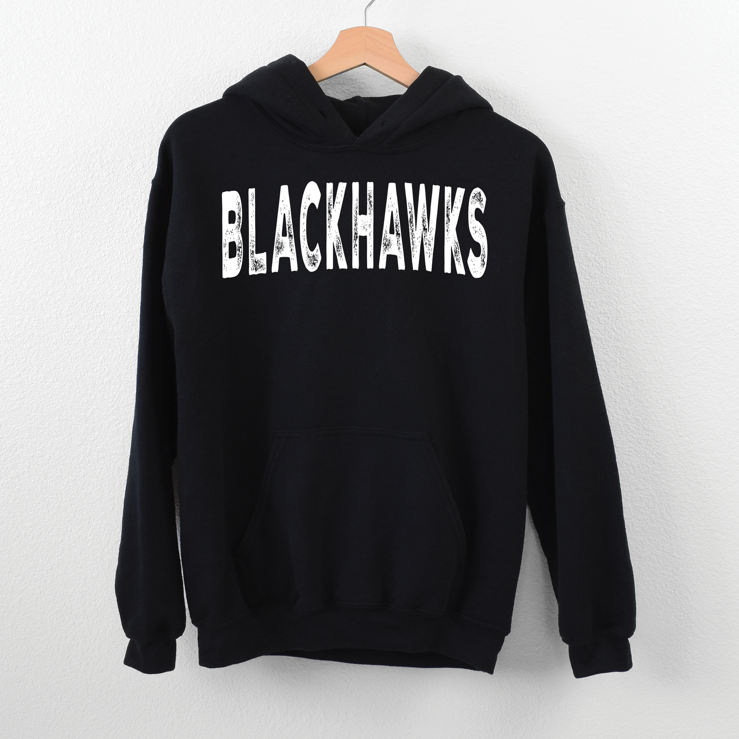 Blackhawks Grunge Hoodie