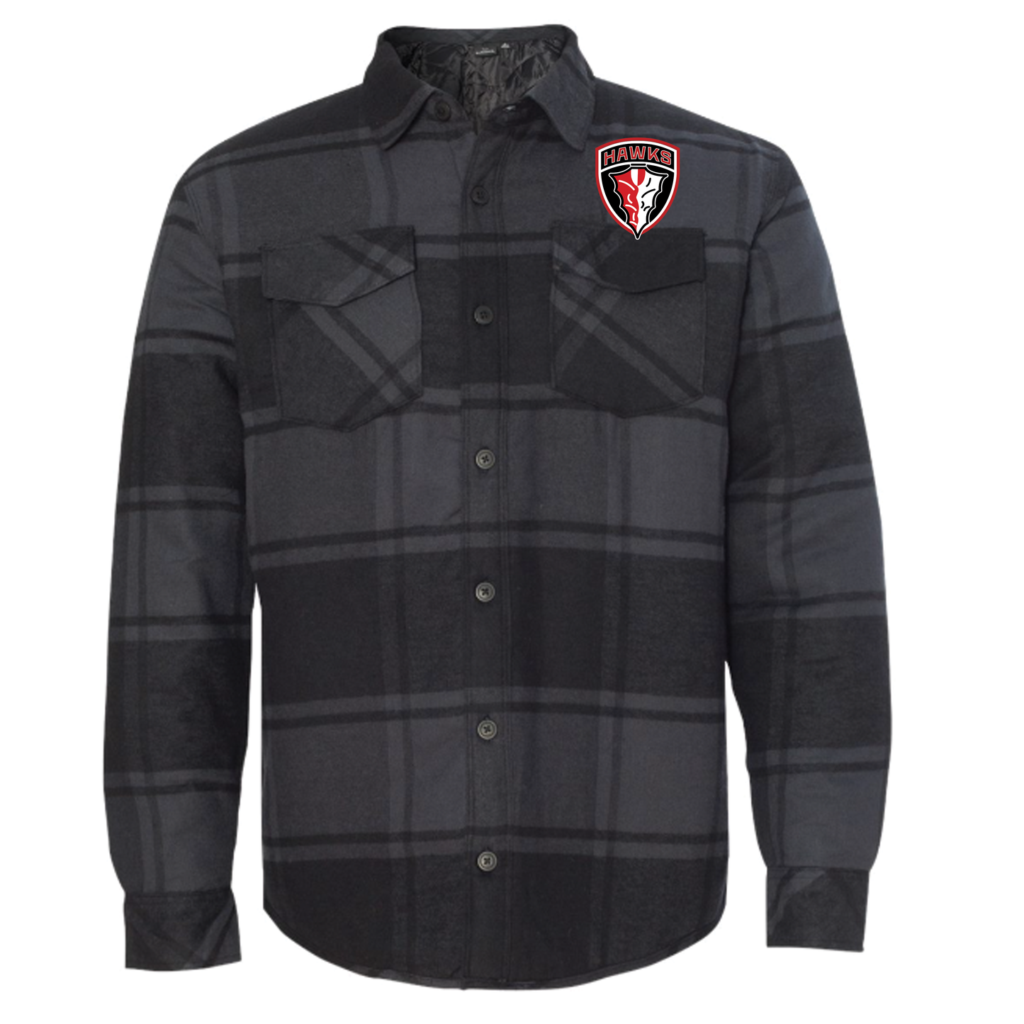 Adult BHA Quilted Flannel Shirt Jacket