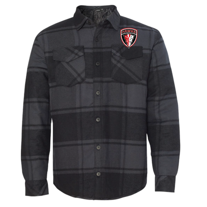 Adult BHA Quilted Flannel Shirt Jacket