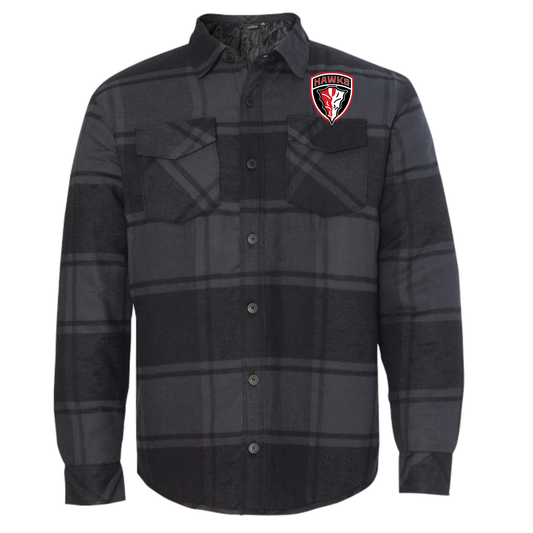 Adult BHA Quilted Flannel Shirt Jacket