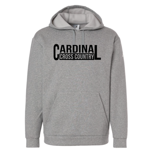 Youth Adidas Cardinal Cross Country Hoodie