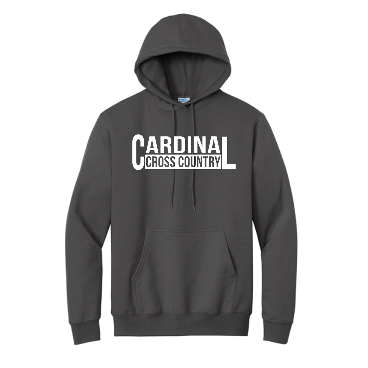 Youth Port & Company Cardinal Cross Country Hoodie