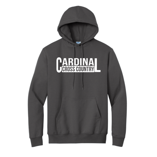 Youth Port & Company Cardinal Cross Country Hoodie