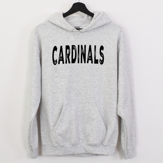 Cardinals Grunge Hoodie