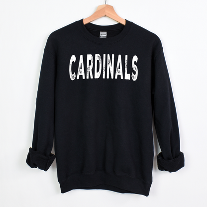 Cardinals Grunge Hoodie