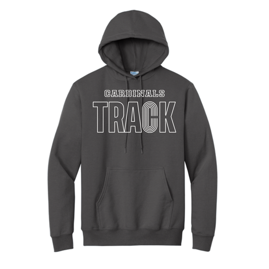 Cardinals Track Fleece Hoodie