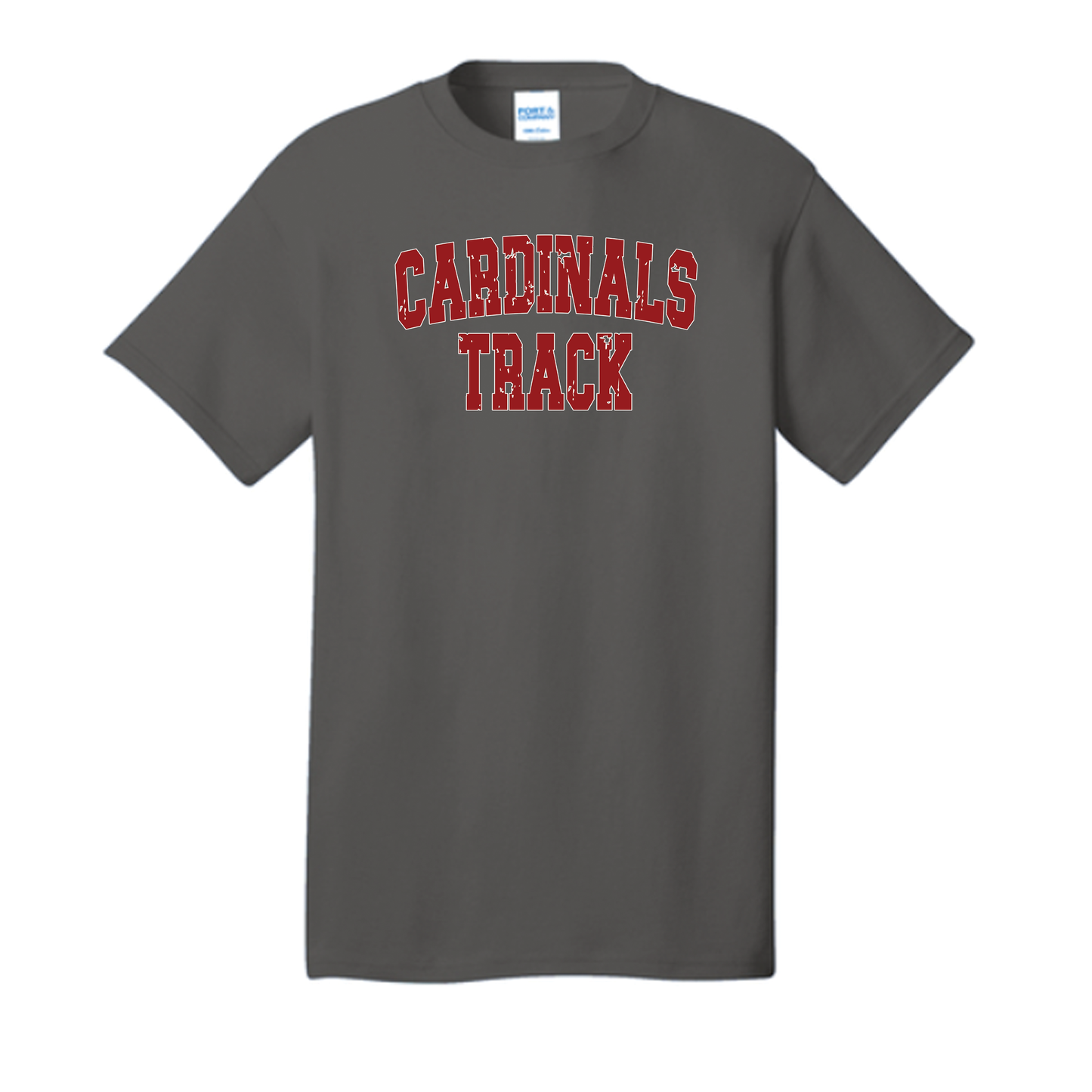 Cardinals Track Distressed T-Shirt