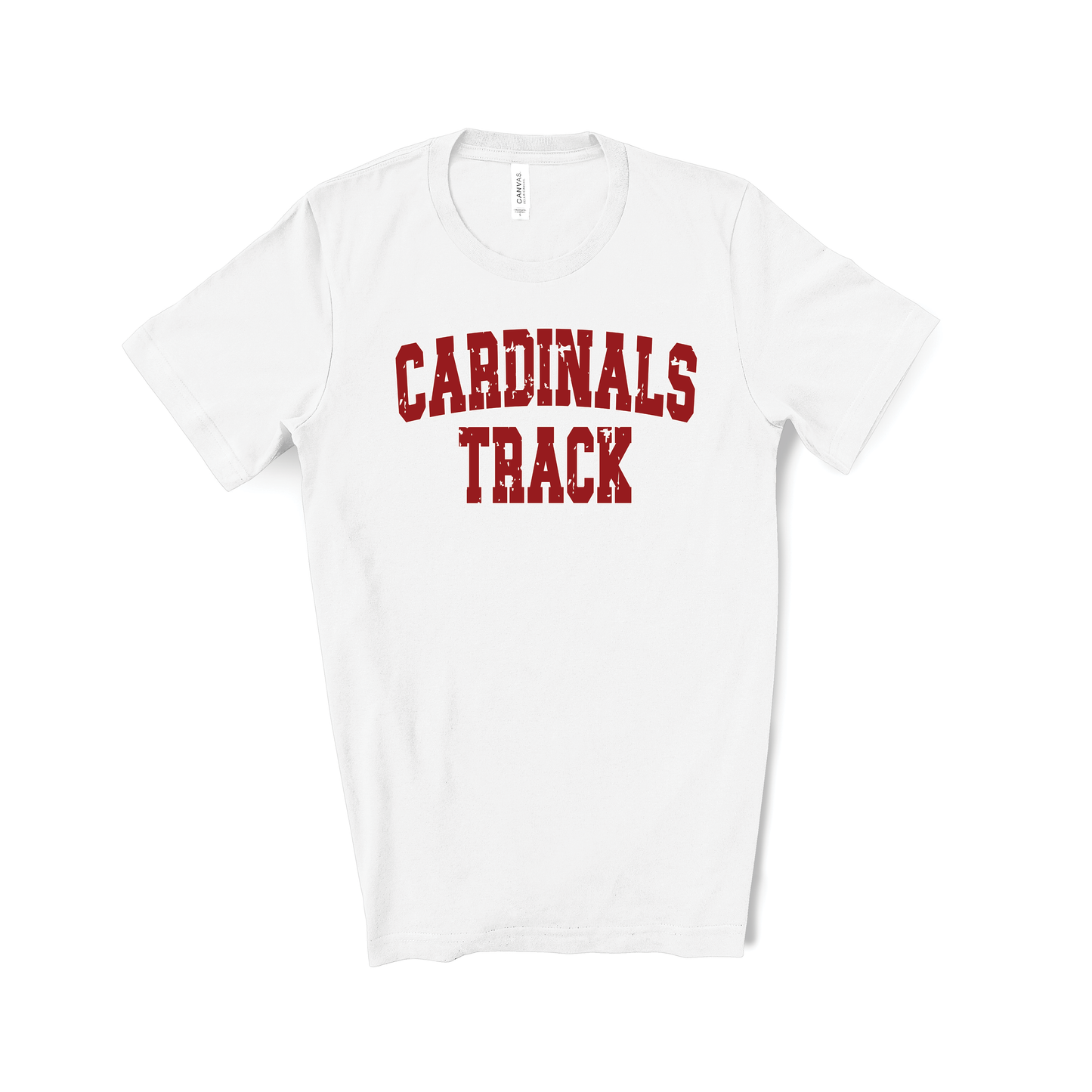 Cardinals Track Distressed T-Shirt
