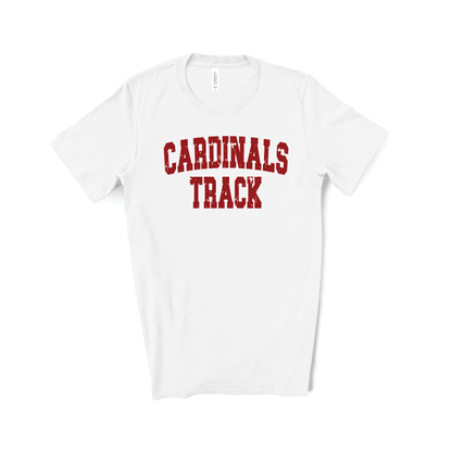 Cardinals Track Distressed T-Shirt