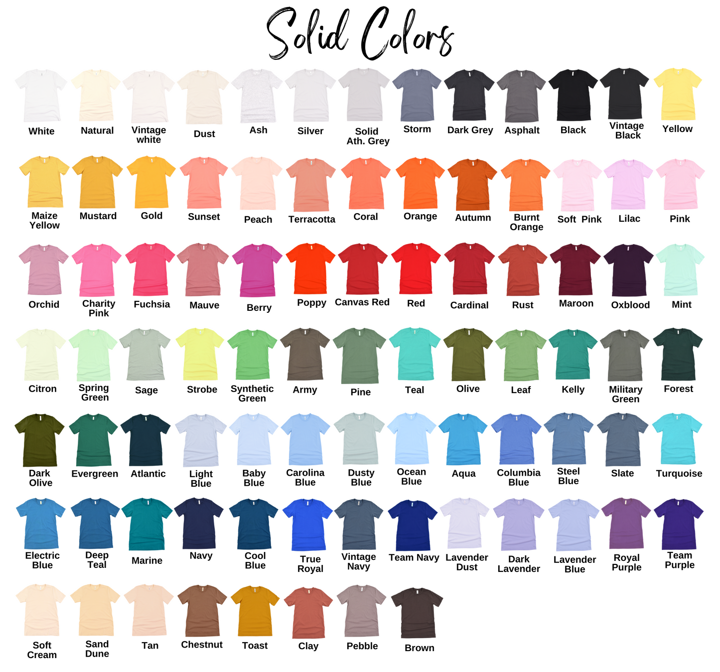 Adult Bella Canvas T-Shirt