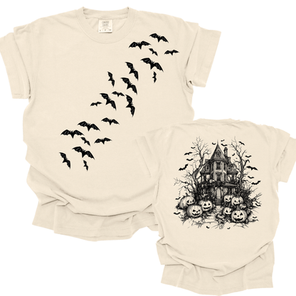 Haunted Bat House Shirt