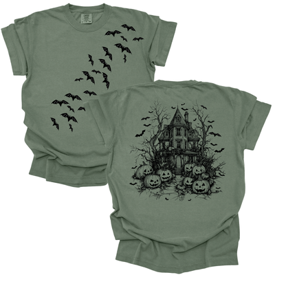 Haunted Bat House Shirt