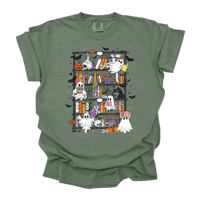 Haunted Book Shelf Shirt