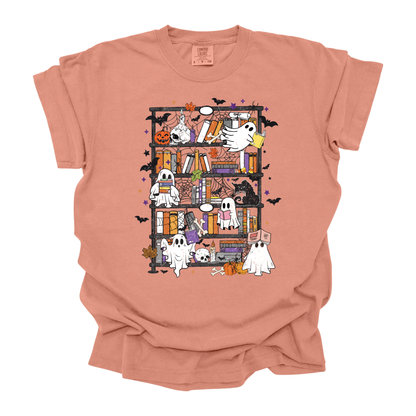 Haunted Book Shelf Shirt
