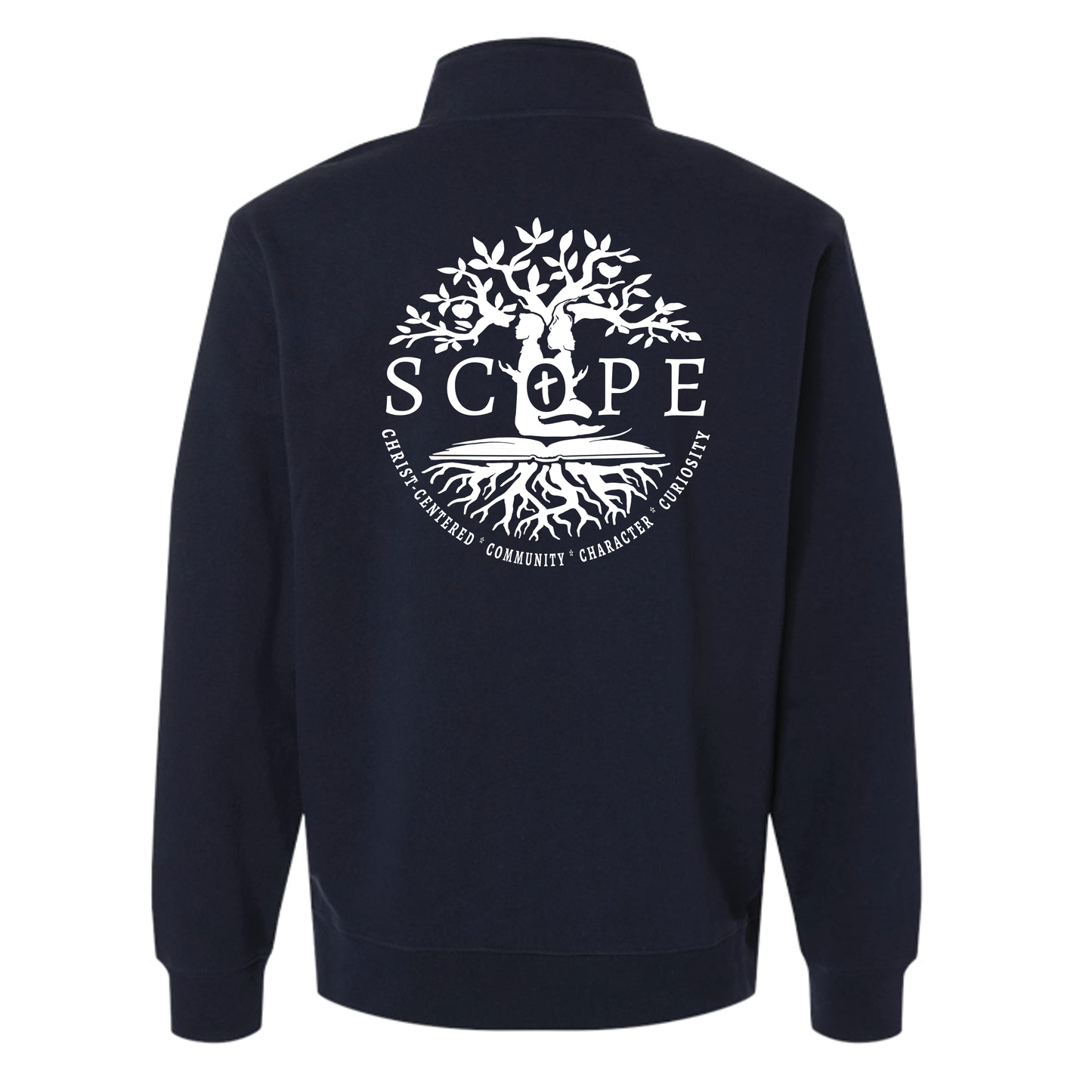 Scope Quarter Zip Sweatshirt- Adult