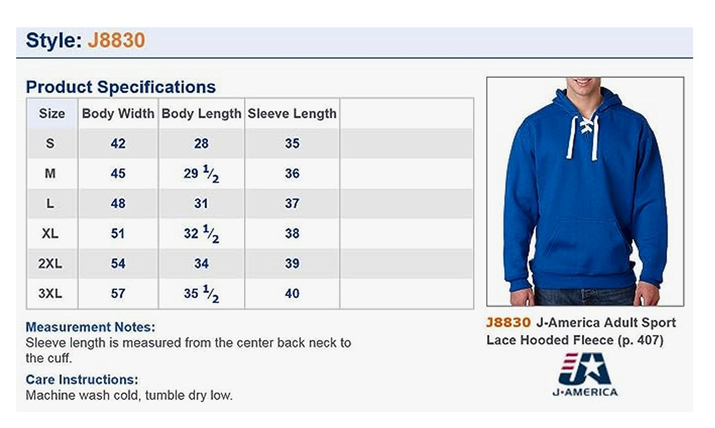 Adult BHA Lace Hoodie