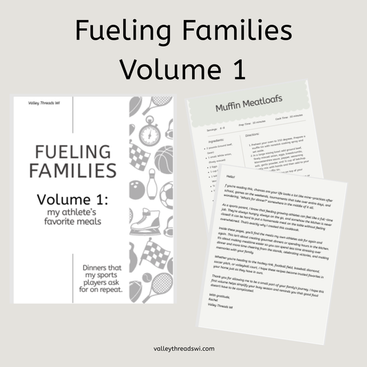 Fueling Families Cookbook- Volume 1