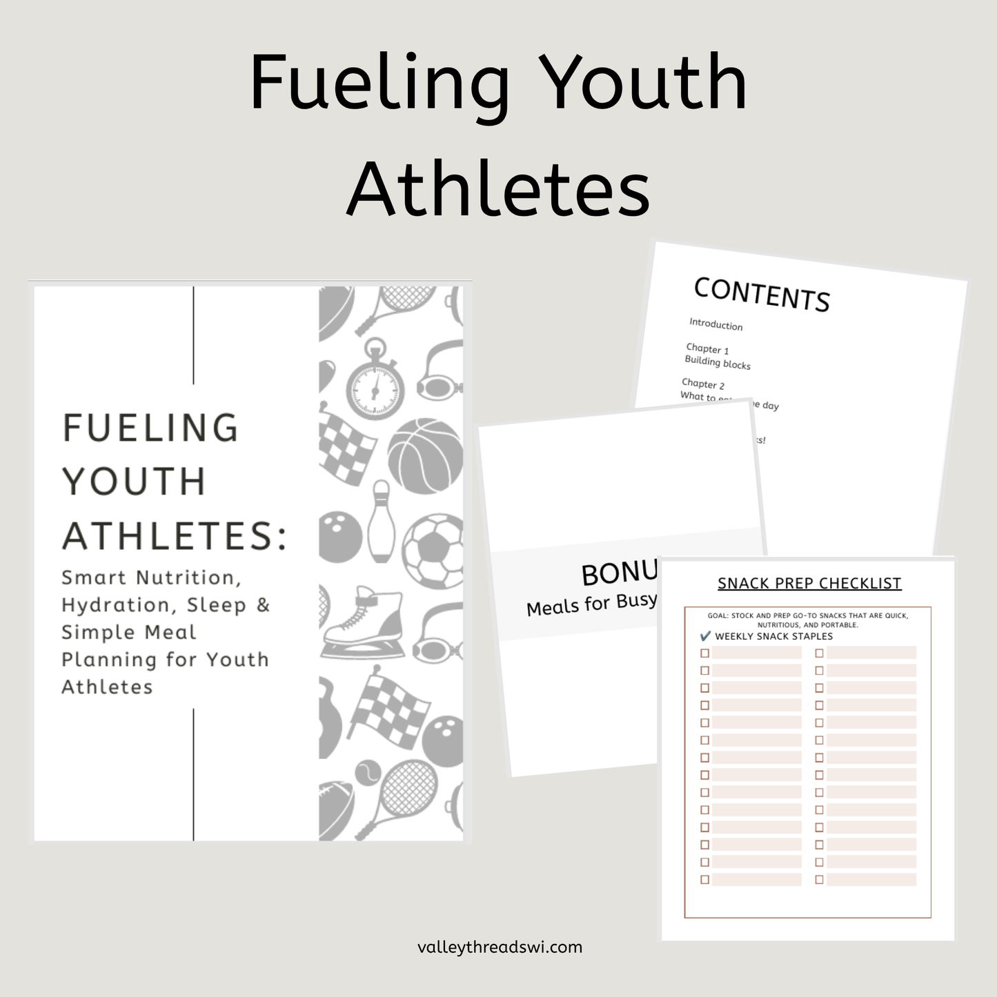 Fueling Youth Athletes Guidebook