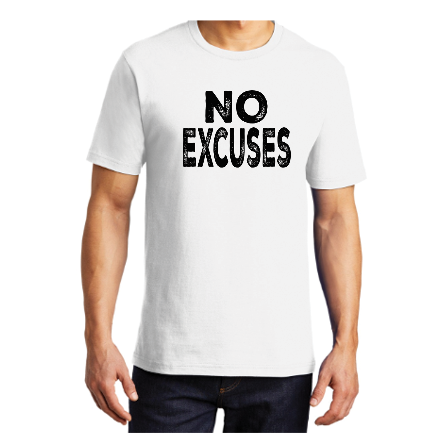 No Excuses Port & Co T-Shirt