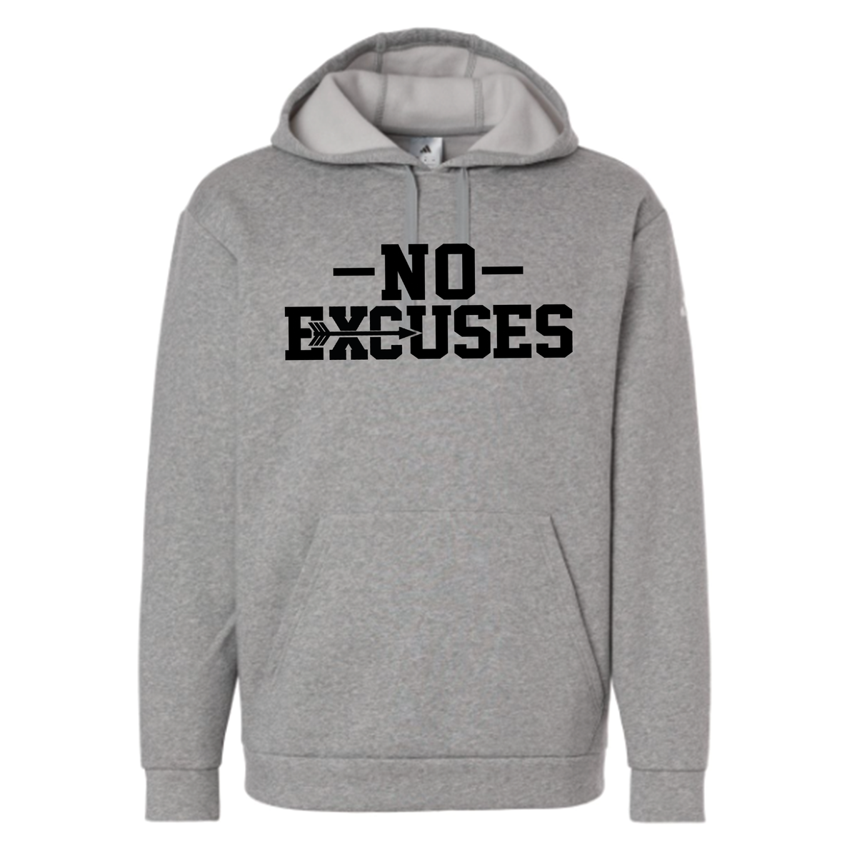No Excuses Adidas Hoodie Sweatshirt