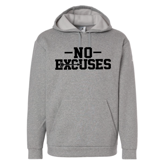 No Excuses Adidas Hoodie Sweatshirt