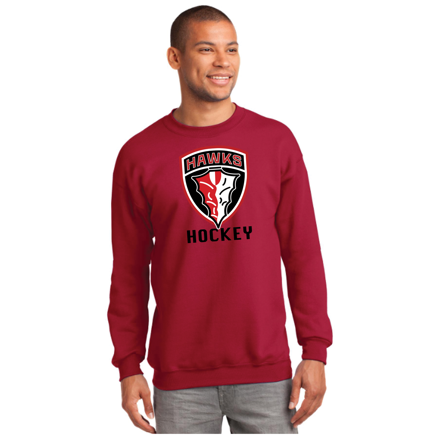 Adult BHA Port & Company Crew Sweatshirt