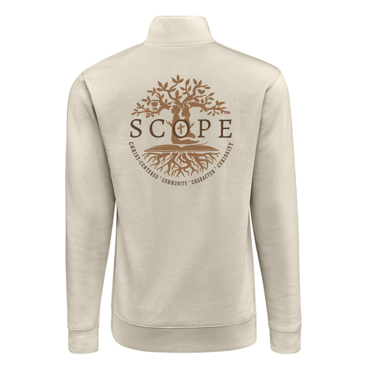 Scope Quarter Zip Sweatshirt- Adult