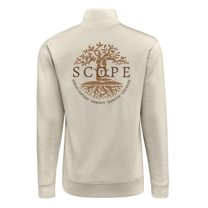Scope Quarter Zip Sweatshirt- Adult