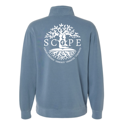 Scope Quarter Zip Sweatshirt- Adult