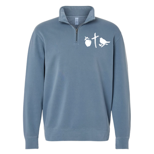 Scope Quarter Zip Sweatshirt- Adult