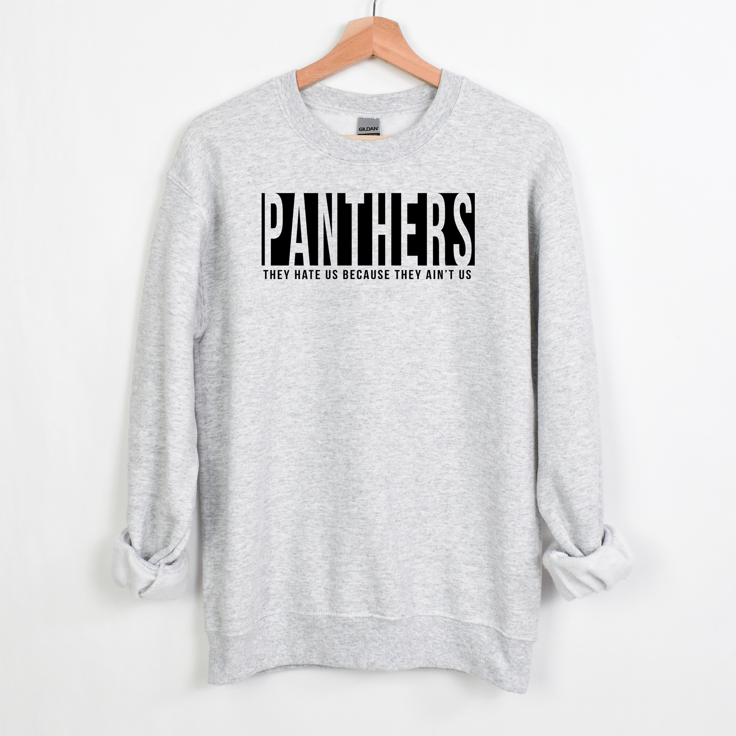 Panthers They Ain't Us Crew Sweatshirt