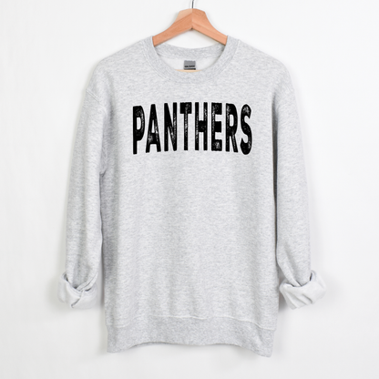 Panthers Grunge Crew Sweatshirt