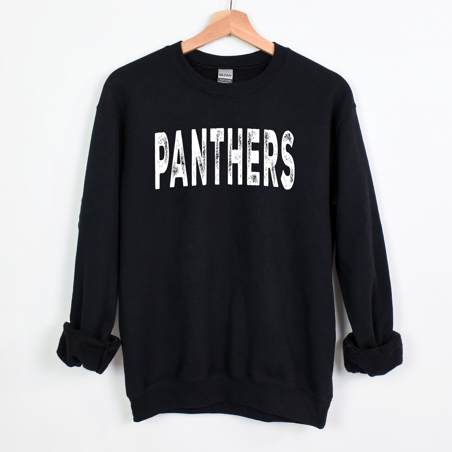 Panthers Grunge Crew Sweatshirt