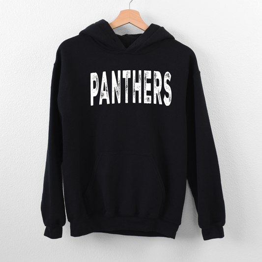 Panthers Grunge Crew Sweatshirt