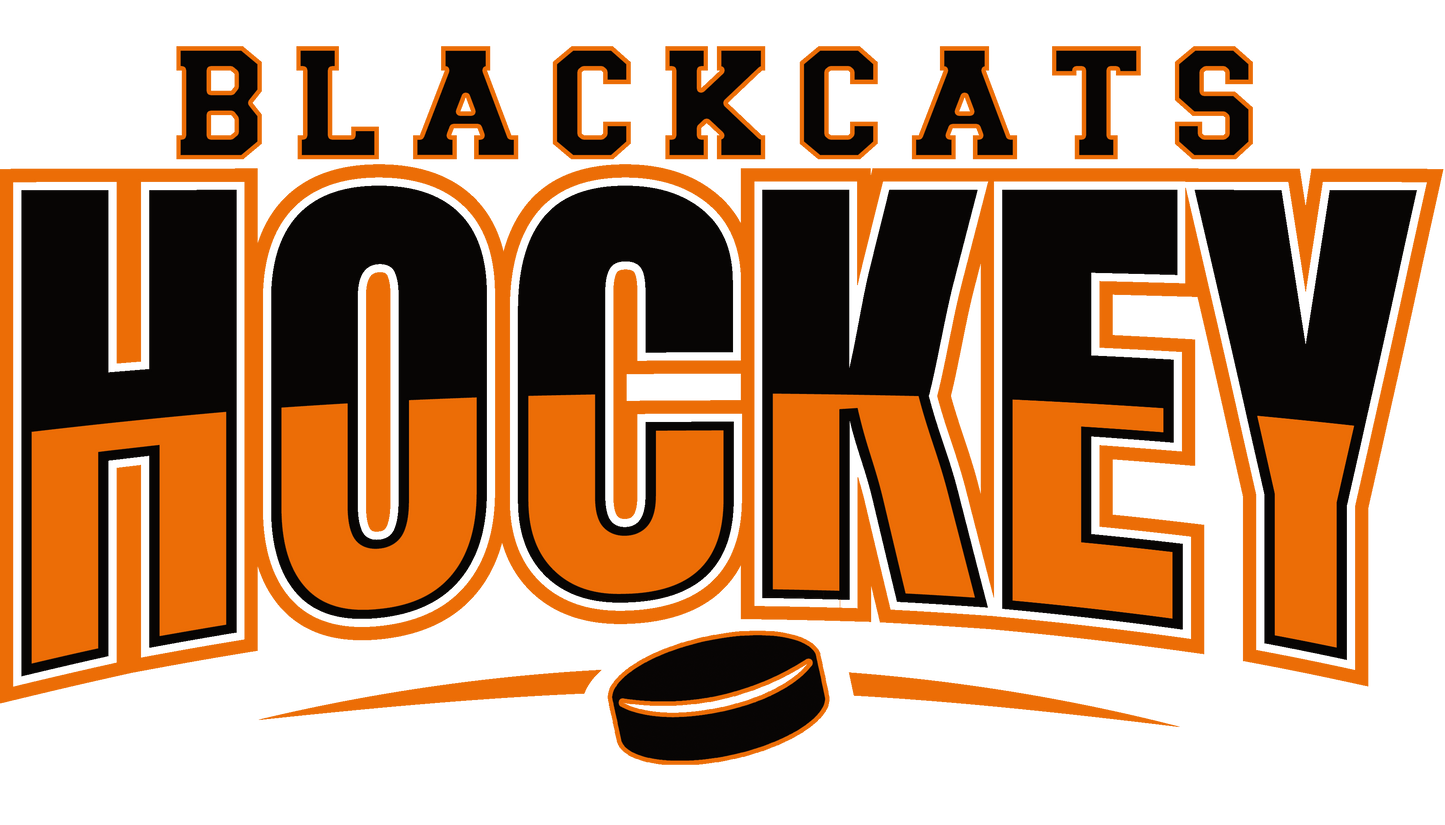 Blackcats Hockey Puck Design-Youth