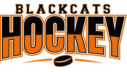 Blackcats Hockey Puck Design-Youth